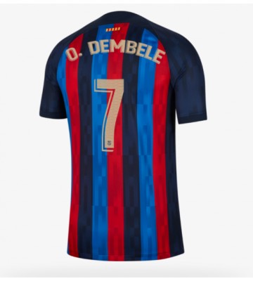 Barcelona Ousmane Dembele #7 Hjemmedrakt 2022-23 Kortermet